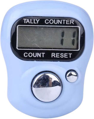 Luxurium decor Mini Hand Finger Ring Electronic Mantra Jaap Digital Tally Counter(Purple Pack of 10)