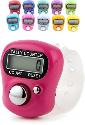 Dyzo Mantra Jap Digital Finger Counting God Name for Prayer Tally Machine Digital Tally Counter(Multicolor Pack of 1, Buyer Will Receive Any Colour Tasbeeh On Order (NO FIX COLOUR WILL COME))