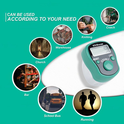 insignia decor Digital Tally Counter(Green)