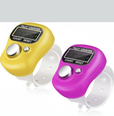 Snuggle Boxes Digital Jap Mala Counting Machine Digital Tally Counter(Multicolor Pack of 2)