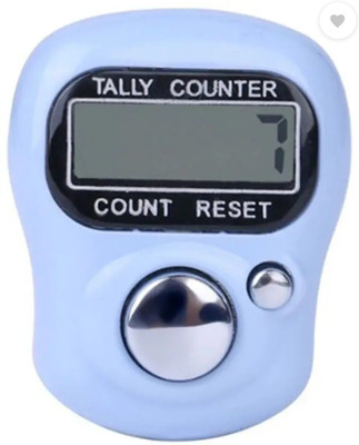 WRYDO9 Mantra Jap Digital Counter – Finger Ring Tally for Meditation and Prayer Digital Tally Counter(Multicolor Pack of 1, Buyer Will Receive Any Colour Tasbeeh On Order (NO FIX COLOUR WILL COME))