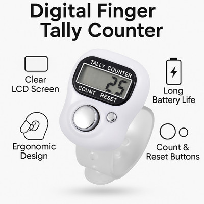 SAAJA SAJAZA Digital Tally Counter(Multicolor)