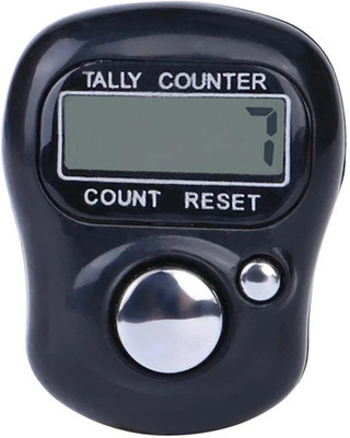 VOLTegIC ™ Electronic LCD Tasbih Finger Tally Counter Islamic Zikr Islam Muslim Hand Ring Counters Multi Color Mini Held Case Resettable Mechanical Manual Clicker Number Lap Tracker Random Counting Digital Tally Counter(Black Pack of 1 Buyer Will Receive Any Colour Tasbeeh On Order (NO FIX COLOUR WI
