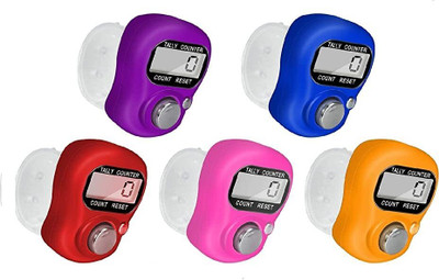 LIFE STYEL LIFE STYEL JAAP MALA & TASBIH Digital Tally Counter(Multicolor Pack of 5)