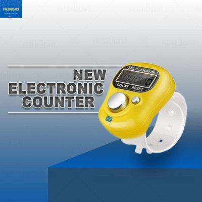 cilesis tally counter Digital Tally Counter(White, Yellow)