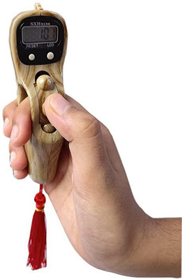 FAFetraders Digital Tasbeeh/Misbaha/Mantra Jap Prayer Beads Digital Tally Counter(Brown)