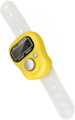 insignia decor Digital tasbih electronic hand tally counter jaap mala mantar counting machine Digital Tally Counter(Yellow Pack of 1)