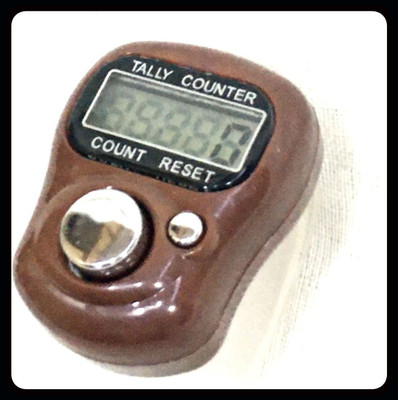 Hari Sharnam Digital Tally Counter(Brown Pack of 1)