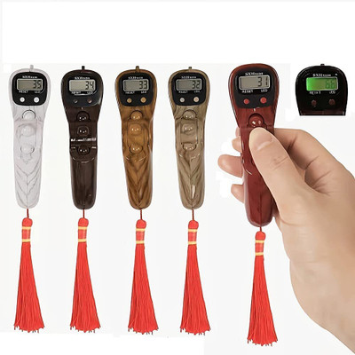 Fashion Appearance Machine Counter Tasbeeh & Jaap mala for Counting Purpose with LED Digital Tally Counter(Multicolor Pack of 1)