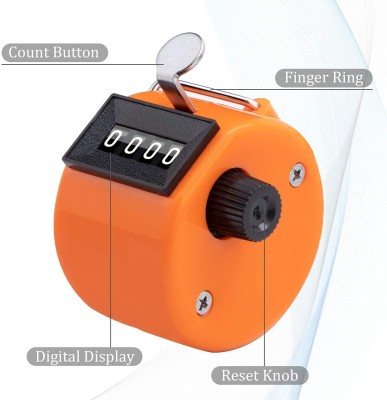 SYGA CounterMachine_Plastic Analog Tally Counter(Multicolor)