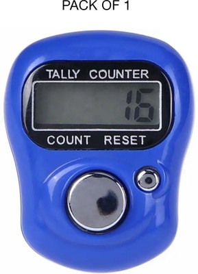 Dyzo Finger Jaap Counter Portable Hand Finger Counting Machine Digital Tally Counter Digital Tally Counter(Multicolor Pack of 2)