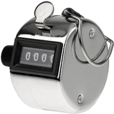 STYRKR 4 Digit Number Hand Held Tally Counter Digital Golf Clicker Digital Tally Counter(Multicolor Pack of 1)