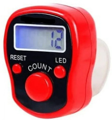 Barkati Manual Hand Finger,Counter Digital Counting Machine Tasbeeh Counter pack of 5 Digital Tally Counter(Multicolor Pack of 5)