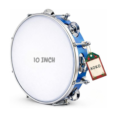 AOKO 10 cm Headless Tambourine(Plastic)