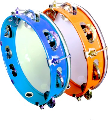 Mayur Musical 25.4 cm With Head Tambourine(Metal)