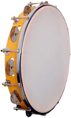 IMAGINEA 25.4 cm With Head Tambourine(Plastic)