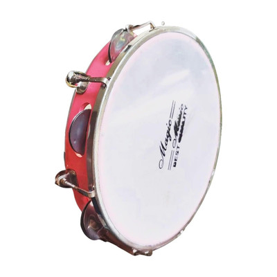 Chhabra Kreations 9 cm With Head Tambourine(Metal)