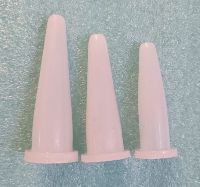 BODY FITNESS PVC Anal dilators for fissure treatment set of 3 (Small,Medium, Large) White Tampons(Pack of 3)