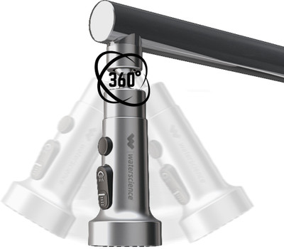 Water Science AERA Kitchen Tap Extender - Wide Faucet Nozzle(Screw On)