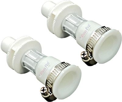 Mass Pro 2Pcs Premium Universal Type Top Load Fully Automatic Washing Machine Silicon Tap Adapter