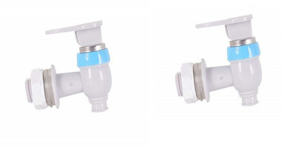 VGS MARKETINGS 2 Pcs Ro Jar Water Dispenser Polythene Tap Compatible for Most of Water Filter 20 litres can water bottle Jar,All Kinds of Water Filters Purifier Tap Mount Water Filter deal from flipkart