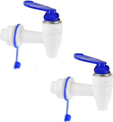 MGWATER Plastic Water Tap for All RO Purifiers | White & Blue_16| Tap Mount Water Filter