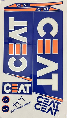 CEAT Cricket bat sticker premium Rohit Sharma edition Bat Sticker(Multicolor)