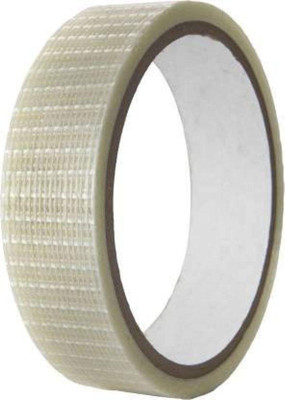 GJSHOP Safety Anti Crack Water Proof Cricket Bat Face Protection Fiber Tape Roll Protection Tape(White)