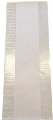 EmmEmm Anti Scuff Fiber Tape Cross Filament Adhesive Fiber Glass Tape Bat Face Repair/ Protection Tape(White, Silver)