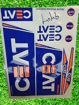 MILLIONS JOY manish panday blue-20 Bat Sticker(White)