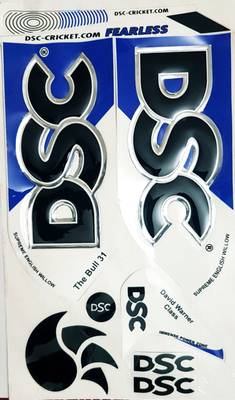 Kyrios DSC 3D Embossed Original Cricket Bat Sticker Bat Sticker