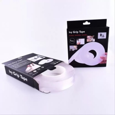 My Machine Double Sided Ivy Grip Tape Heavy Duty Transparent Adhesive Tape Grip Tape(White)
