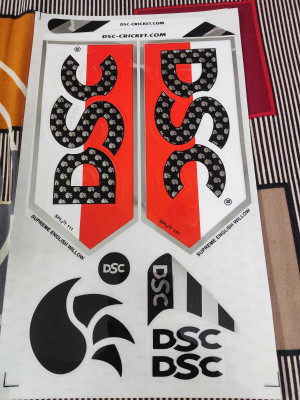 SPORTSWORLD david warner class the bull 31 Bat Sticker(Red, Black)