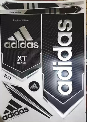 KARKEEN Adidas XT black edition Bat Sticker(Black)