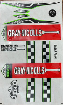 Kyrios Gray Nicolls Cricket Bat Sticker 3D Embossed Premium Bat Sticker(Multicolor)