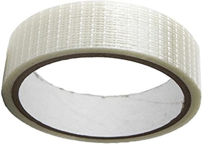 GJSHOP Bat Tape Roll, Fiber Protection Tape for Cricket Bat Protection Tape(White)