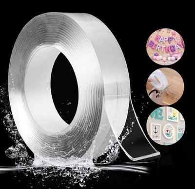 Euclid Double Sided Handheld IVY Grip Tape (Manual)(Set of 1, Clear)