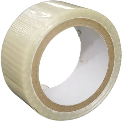 Shopeleven Safety Anti Crack Water Proof Cricket Bat Face Protection Fiber Tape Protection Tape(White)