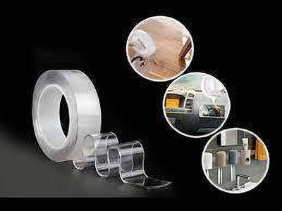 vodo point Heavy duty transparent Grip Tape,Wall,Car,Carpet,Floors Ivy Grip Tape Grip Tape(White)