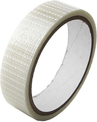 Shopeleven Bat Tape Roll, Fiber Protection Tape for Cricket Bat Protection Tape(White)