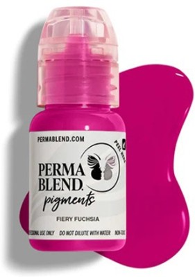 Mumbai Tattoo PERMA BLEND PIGMENTS FIERY FUCHSIA Tattoo Ink(Red 15 ml)