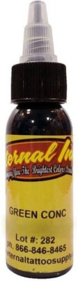 Mumbai Tattoo ETERNAL INK GREEN CONC 1oz Tattoo Ink(Green 30 ml)