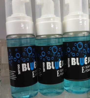 FOREVER TATTOO BLUE FOAM and SOAP(150ml). Good quality foam (1PIC) Tattoo Ink(Blue 150 ml)