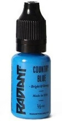 Shield plus Radiant Country Blue Ink 1/2oz Tattoo Ink(Blue 15 ml)