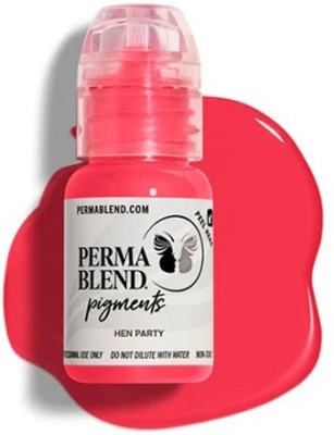 Mumbai Tattoo PERMA BLEND PIGMENTS HEN PARTY Tattoo Ink(Red 15 ml)