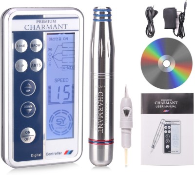 Kostech Digital Permanent Makeup Machine Pen for Tattoo Pen Kits Cartridge Needles Permanent Tattoo Kit