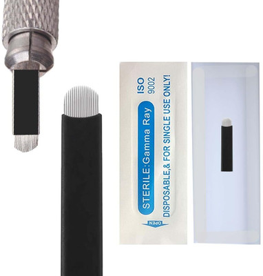 Bella Faccia Microblading Blades 18U 0.18mm Nano Flex For Eyebrows Tattoo Permanent Tattoo Kit