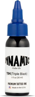 Forver tattoo Dynamic Professional Ink | TBK (Triple Black) Premium Ink - 1fl oz (30ML) Permanent Tattoo Kit