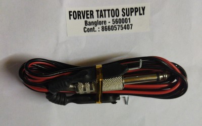 Mumbai Tattoo Clip code cabel red and black good quality 1 pic Permanent Tattoo Kit