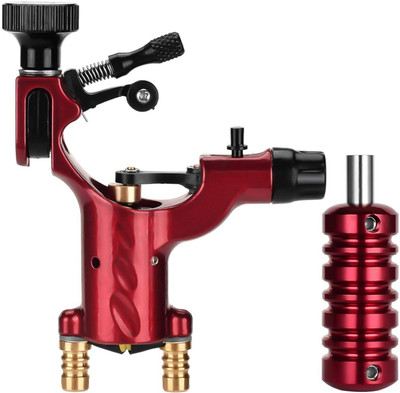 RAJry Pneumatic Tattoo Machine(Red Multifunctional Functional Dragonfly Tattoo Machine)